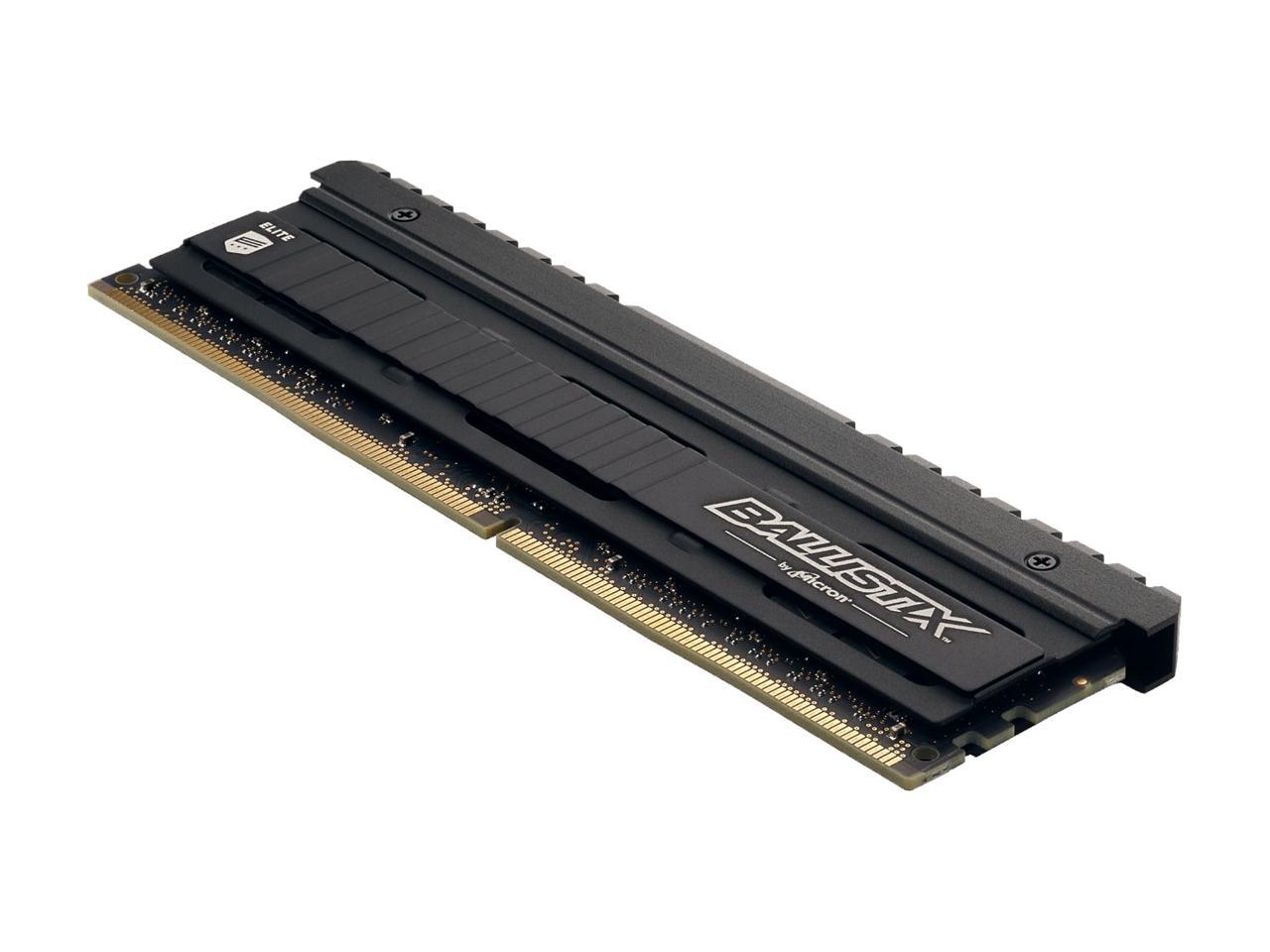 Crucial Ballistix Elite 4000 MHz DDR4 DRAM Desktop Gaming Memory Kit 32GB (8GBx4) CL18 BLE4K8G4D40BEEAK