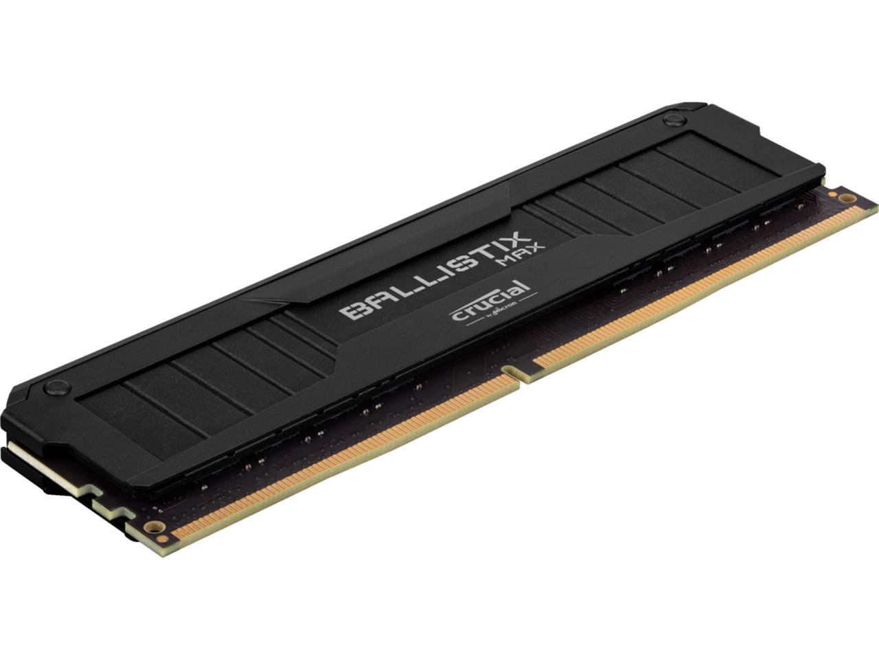 Crucial Ballistix MAX 16GB (2 x 8GB) 288-Pin DDR4 SDRAM DDR4 4400 (PC4 35200) Desktop Memory Model BLM2K8G44C19U4B