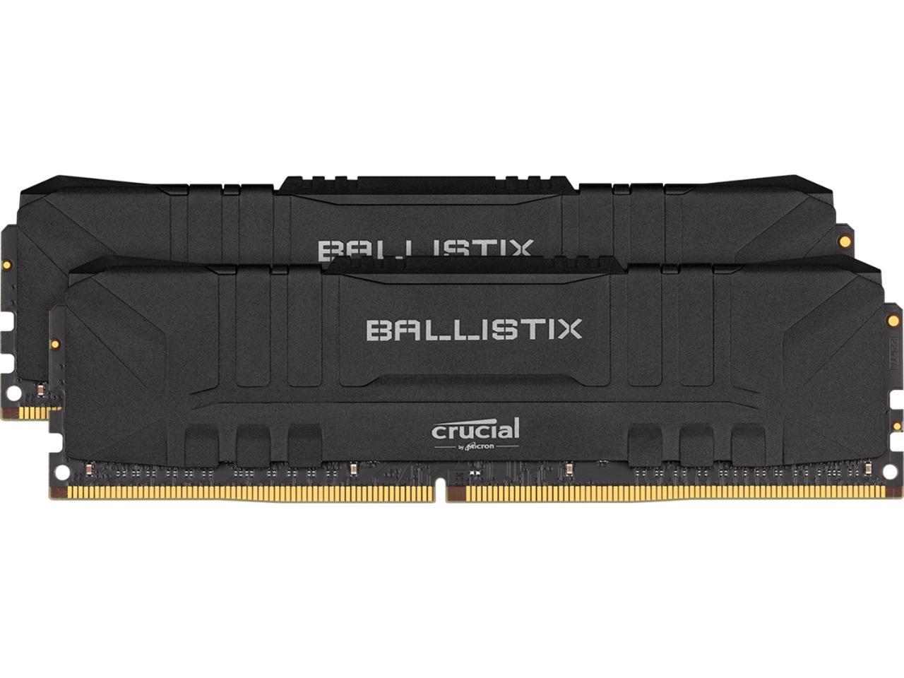 Crucial Ballistix 32GB (2 x 16GB) 288-Pin DDR4 SDRAM DDR4 3600 (PC4 28800) Desktop Memory Model BL2K16G36C16U4B