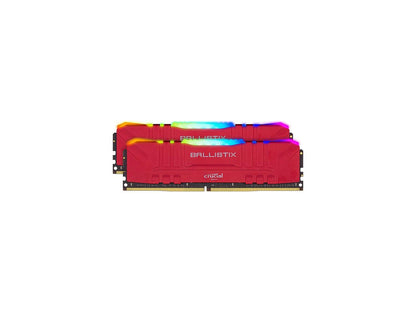 Crucial Ballistix RGB 32GB (2 x 16GB) 288-Pin DDR4 SDRAM DDR4 3200 (PC4 25600) Desktop Memory Model BL2K16G32C16U4RL