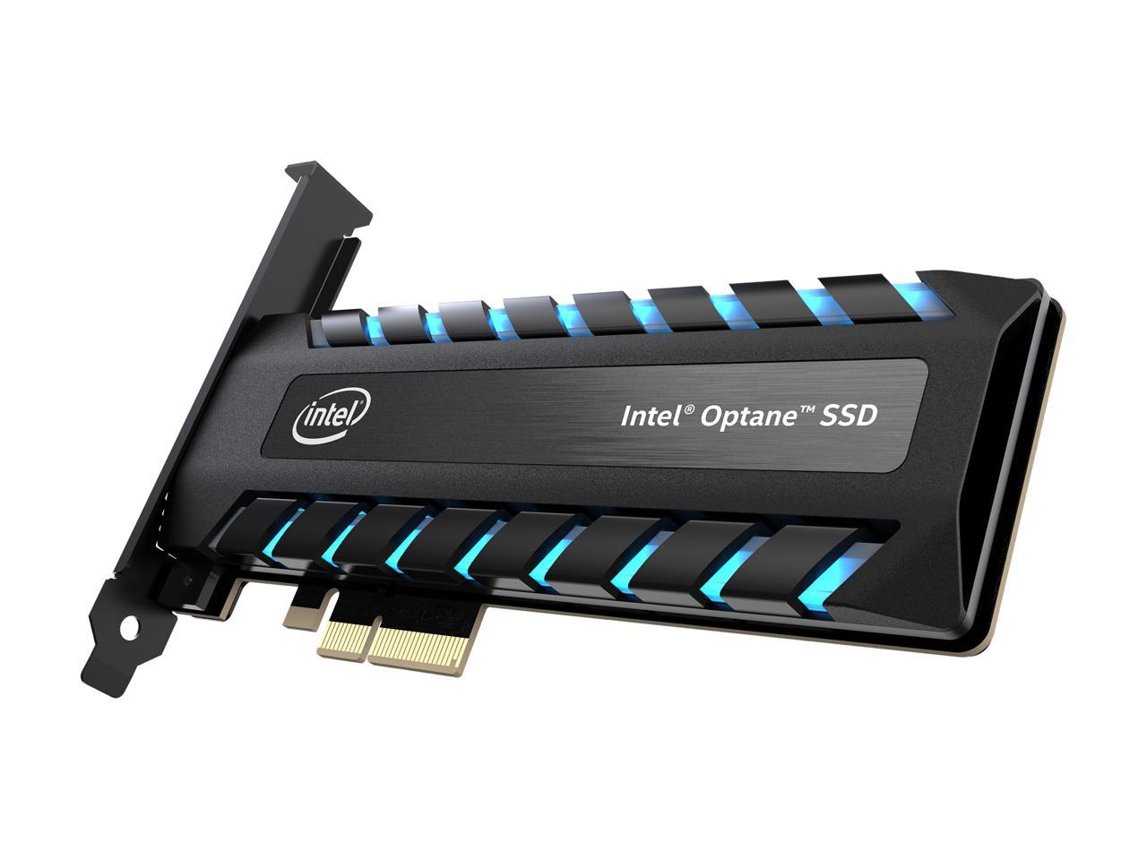 Intel Optane SSD 905P Series - 960GB, 1/2 Height PCIe x4, 20nm, 3D XPoint Solid State Drive (SSD) - SSDPED1D960GAX1