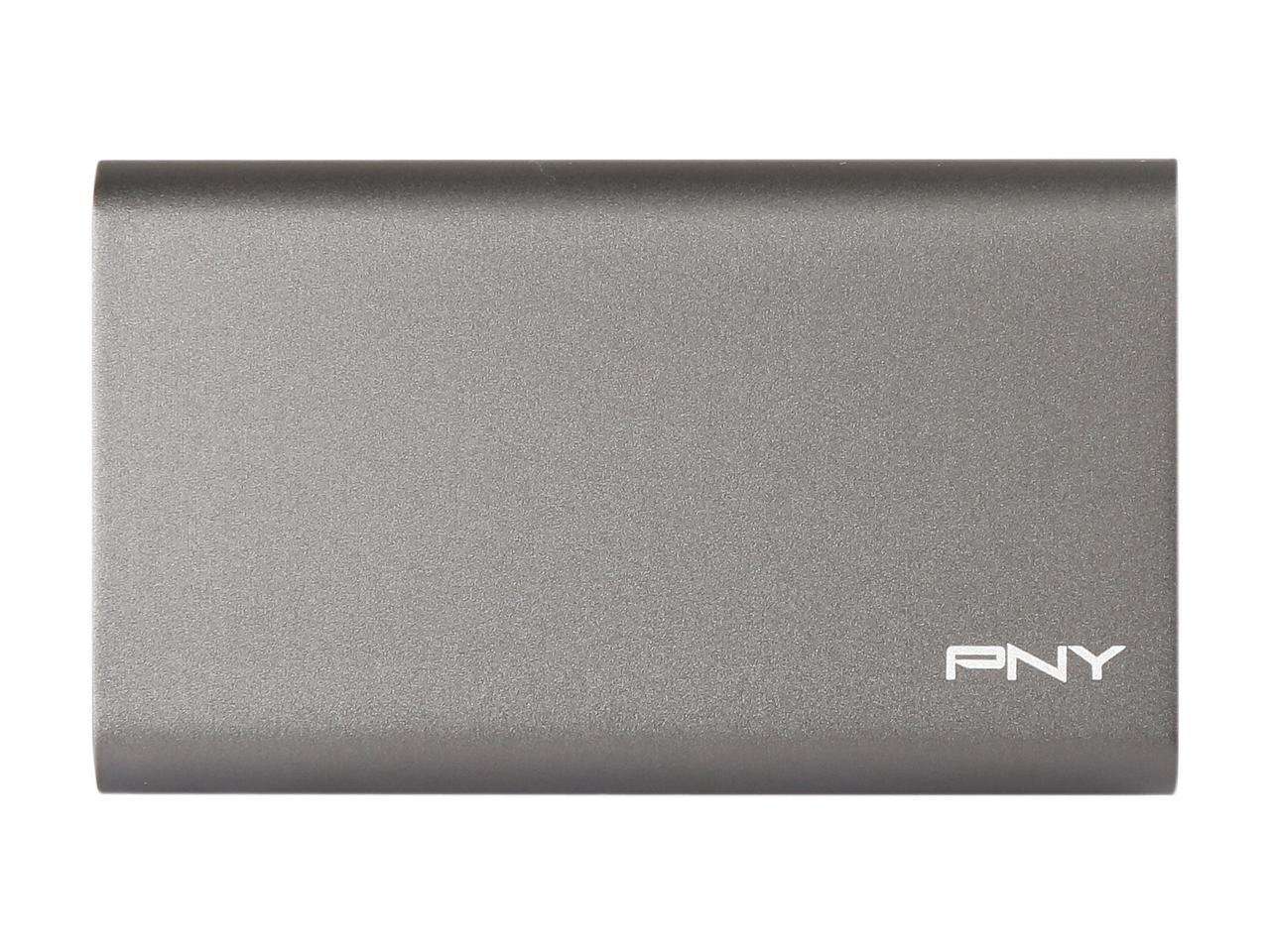 PNY ELITE 240GB USB 3.0 Portable Solid State Drive (SSD) - (PSD1CS1050-240-FFS)