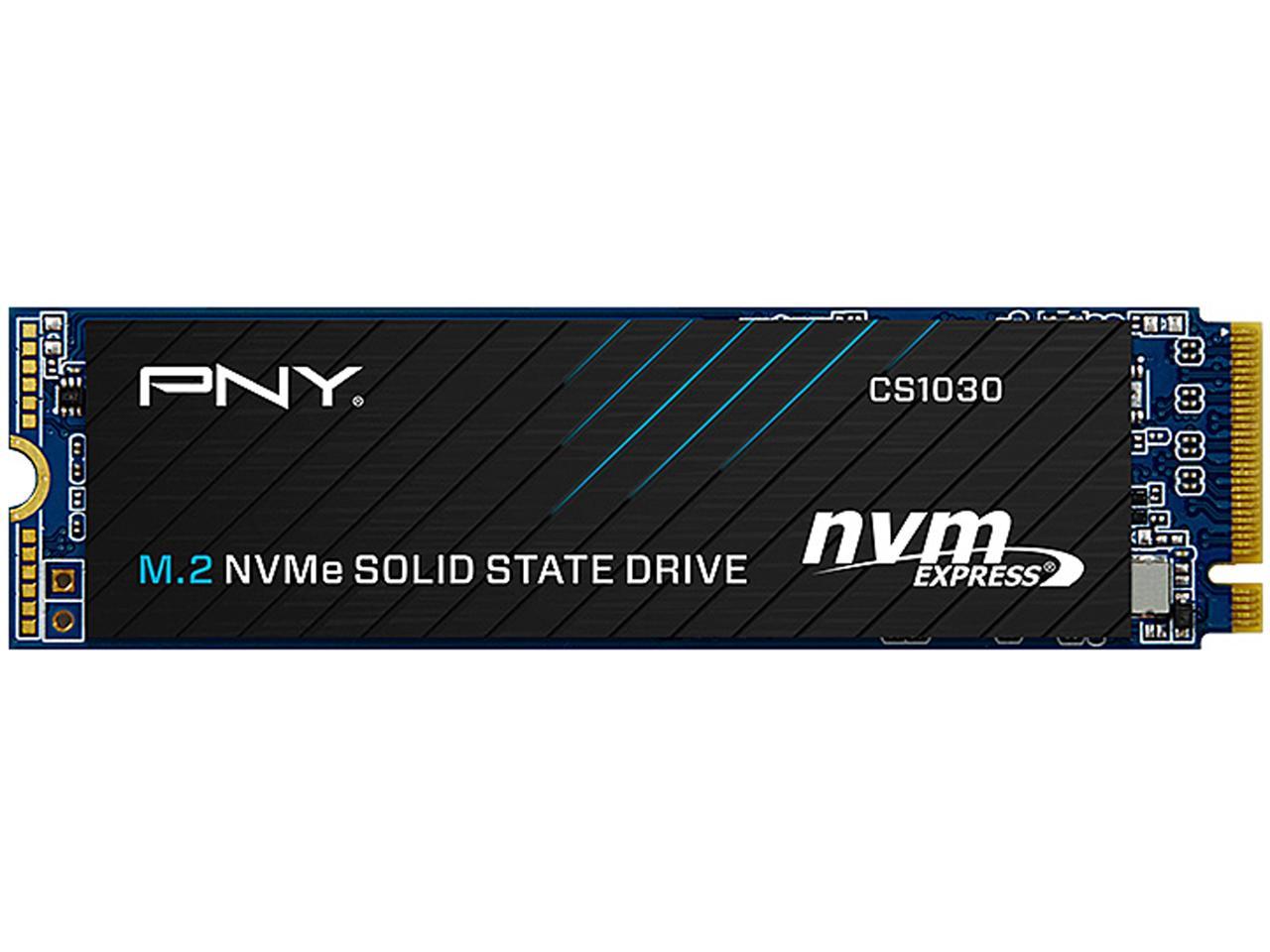 PNY CS1030 M.2 2280 2TB PCI-Express 3.0 x4, NVMe 1.3 3D NAND Internal Solid State Drive (SSD) M280CS1030-2TB-RB