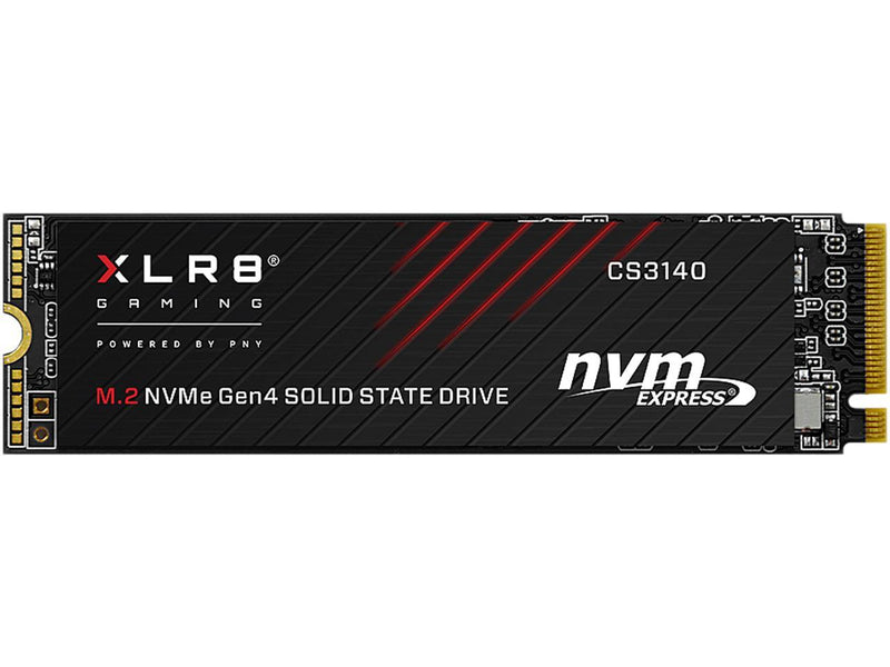 PNY XLR8 CS3140 M.2 2280 2TB PCI-Express 4.0 x4, NVMe 1.4 3D NAND Internal Solid State Drive (SSD) M280CS3140-2TB-RB