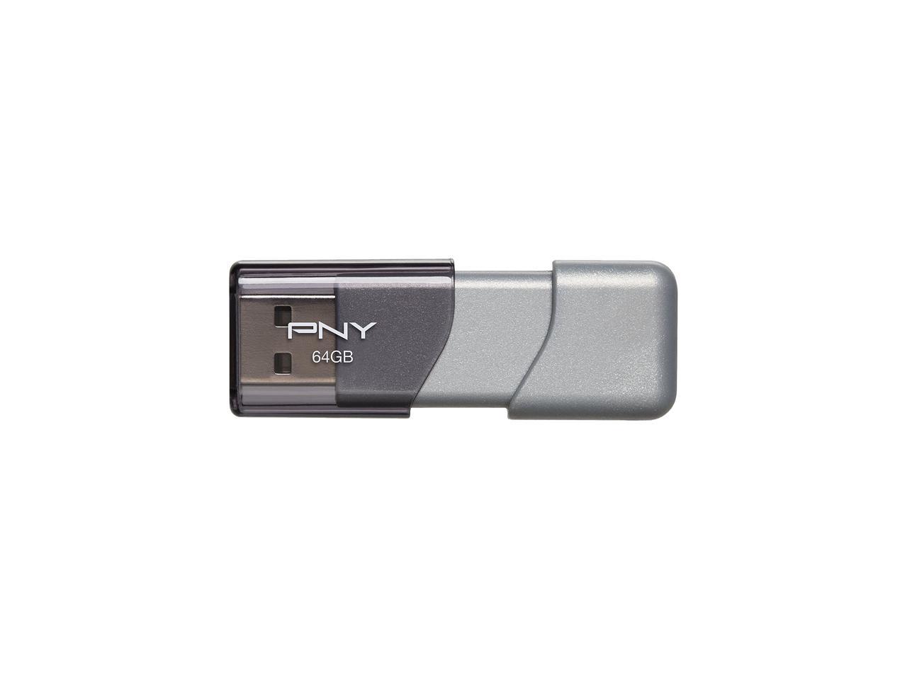PNY 64GB Turbo USB 3.0 Flash Drive (P-FD64GTBOP-GE)
