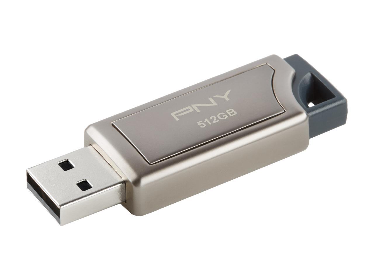 PNY 512GB Pro Elite USB 3.0 Flash Drive, Speed Up to 400MB/s (P-FD512PRO-GE)