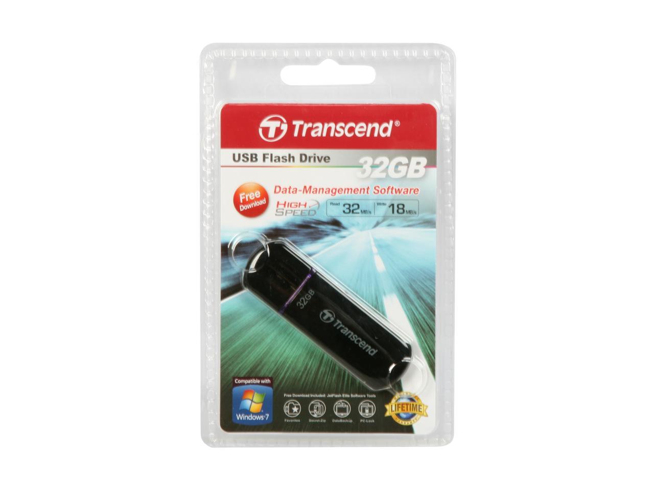 Transcend JetFlash 600 32GB USB 2.0 Flash Drive Model TS32GJF600