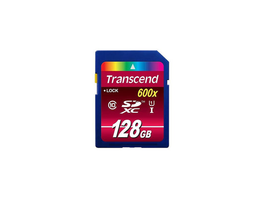 Transcend 128GB Secure Digital Extended Capacity (SDXC) Class 10 UHS-I 600x (Ultimate) Model TS128GSDXC10U1