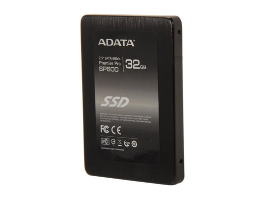 ADATA Premier SP600 2.5" 32GB SATA III MLC Internal Solid State Drive (SSD) ASP600S3-32GM-C