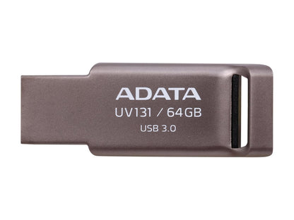 ADATA UV131 64GB USB Flash Drive Model AUV-131-64G-RGY
