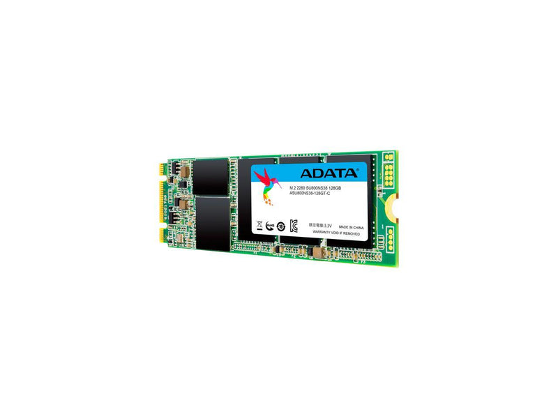 ADATA Ultimate SU800 M.2 2280 128GB SATA III 3D TLC Internal Solid State Drive (SSD) ASU800NS38-128GT-C