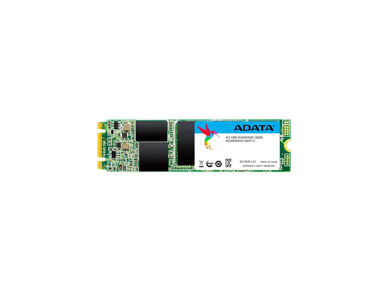 ADATA Ultimate SU800 M.2 2280 128GB SATA III 3D TLC Internal Solid State Drive (SSD) ASU800NS38-128GT-C