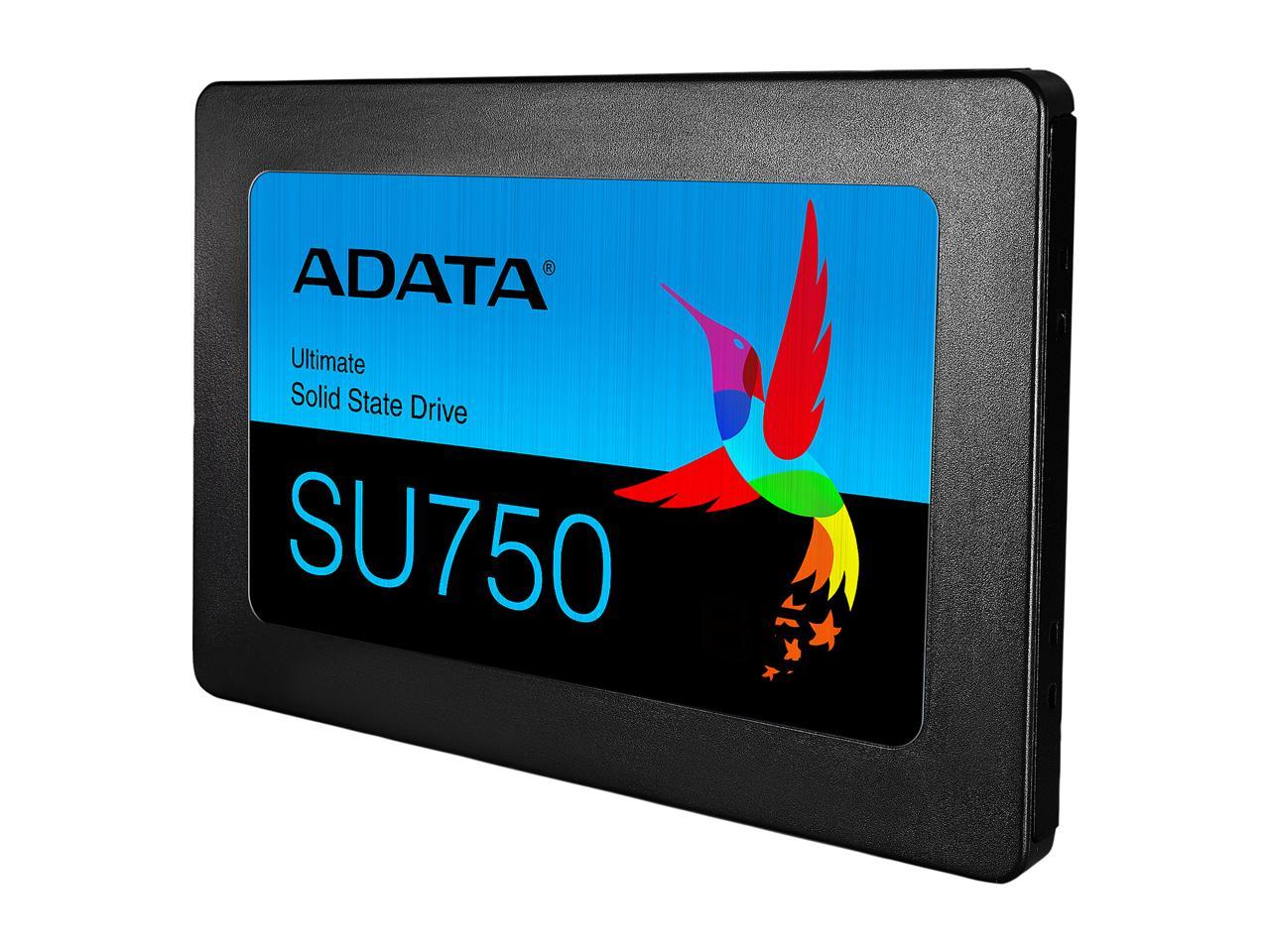 ADATA Ultimate SU750 2.5" 512GB SATA III 3D TLC Internal Solid State Drive (SSD) ASU750SS-512GT-C