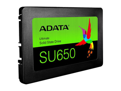 ADATA Ultimate SU650 2.5" 240GB SATA III 3D NAND Internal Solid State Drive (SSD) ASU650SS-240GT-R