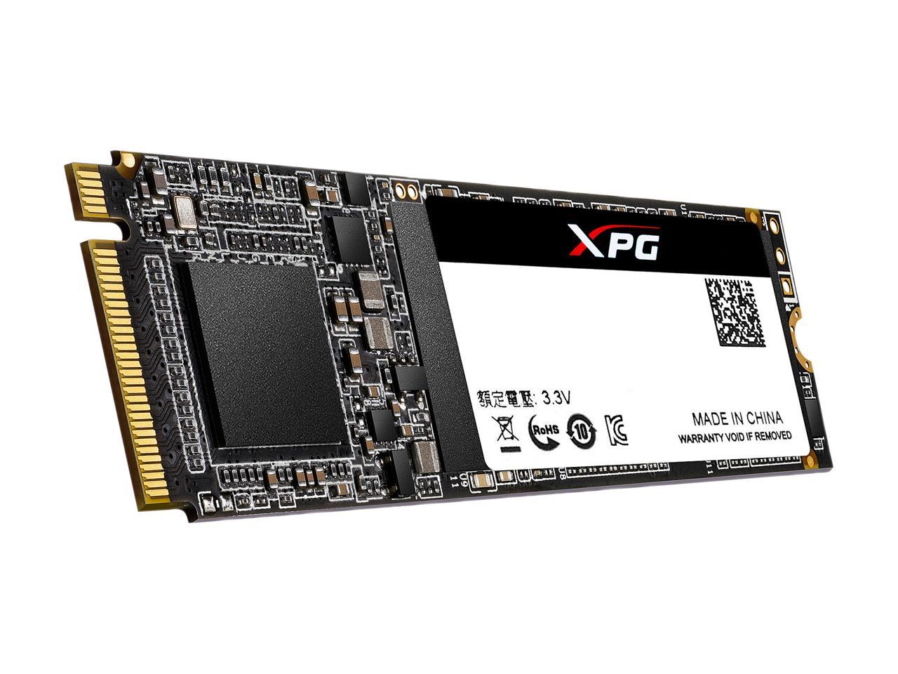XPG SX6000 Pro M.2 2280 256GB PCI-Express 3.0 x4 2nd Gen. 64-layer 3D TLC Internal Solid State Drive (SSD) ASX6000PNP-256GT-C