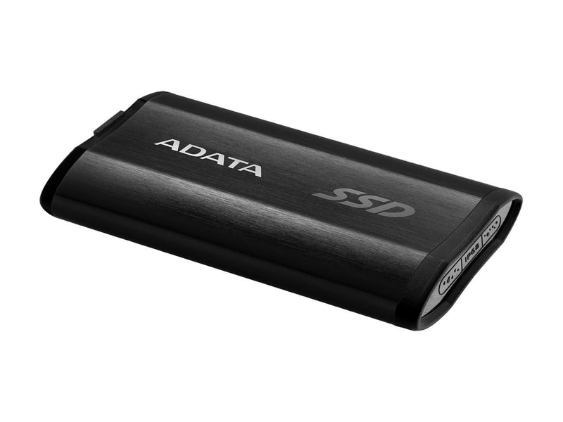 ADATA SE800 1TB IP68 Rugged - Up to 1000 MB/s- SuperSpeed USB 3.2 Gen 2 USB-C External Portable SSD Black (ASE800-1TU32G2-CBK)