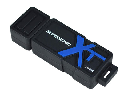 Patriot 16GB Supersonic Boost XT USB 3.0 Flash Drive, Speed Up to 90MB/s Durable Rubber Housing (PEF16GSBUSB)