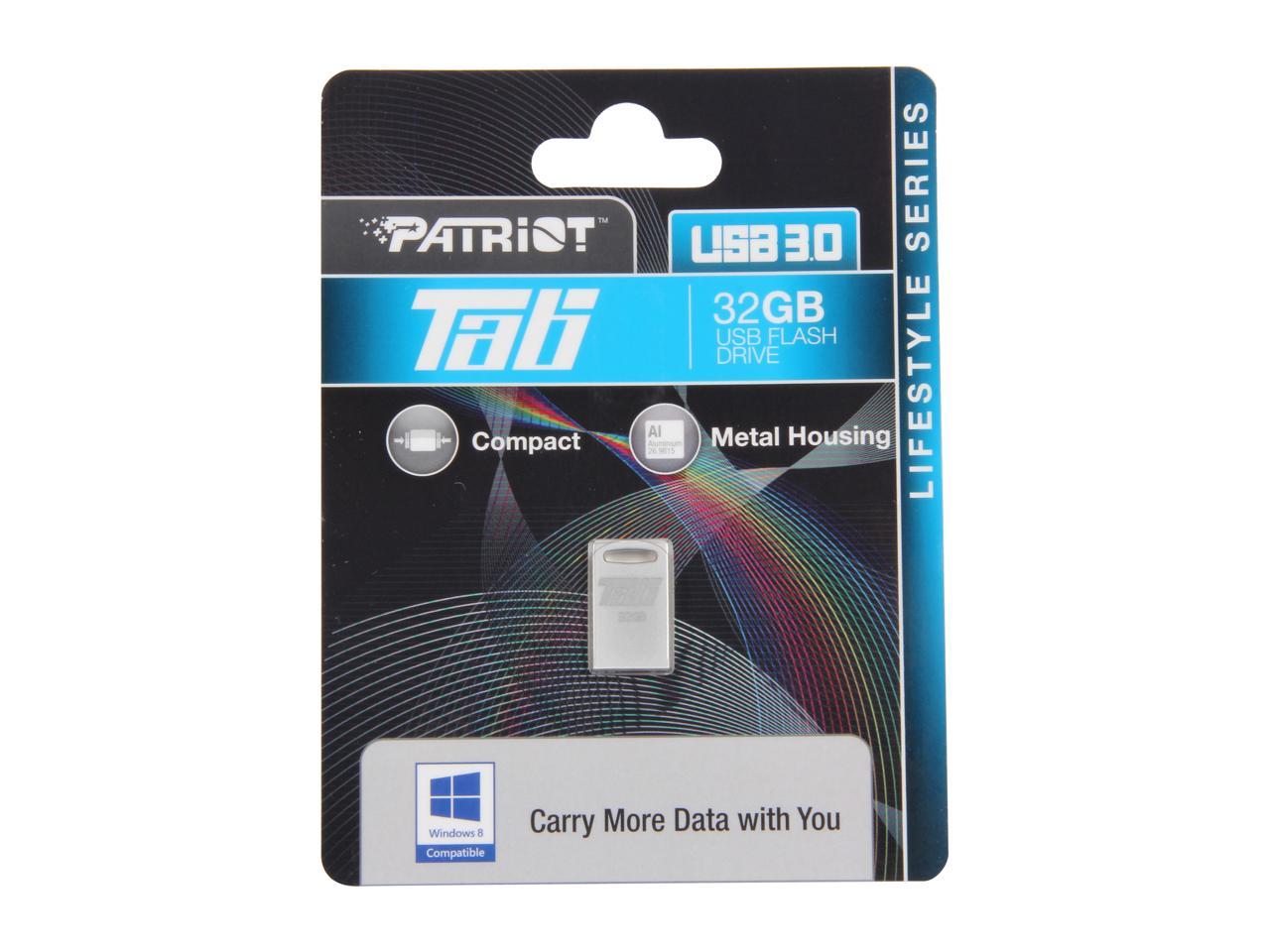 Patriot 32GB Tab Flash Drive Model PSF32GTAB3USB