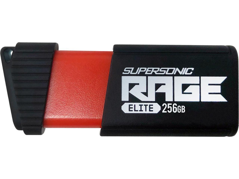 Patriot Supersonic Rage Elite 256GB USB 3.1, Gen. 1 (USB 3.0) Flash Drive Model PEF256GSRE3USB