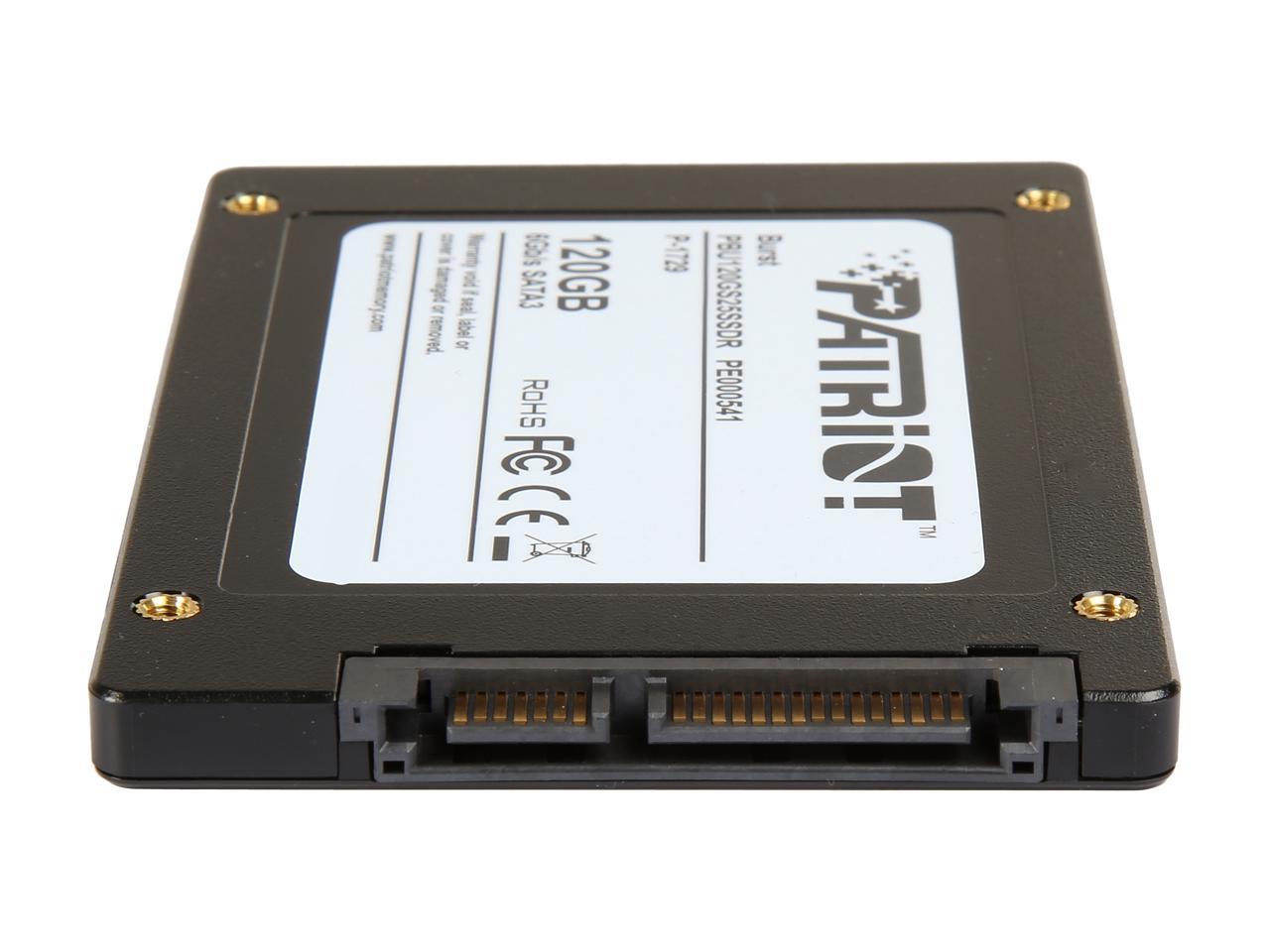 Patriot Burst 2.5" 120GB SATA III Internal Solid State Drive (SSD) PBU120GS25SSDR