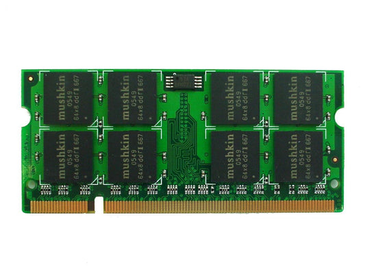 Mushkin Enhanced 1GB 200-Pin DDR SO-DIMM DDR 400 (PC 3200) Laptop Memory Model 991307