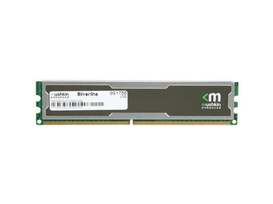 Mushkin Silverline 2GB 240-Pin DDR2 SDRAM DDR2 667 (PC2 5300) Desktop Memory Model 991756