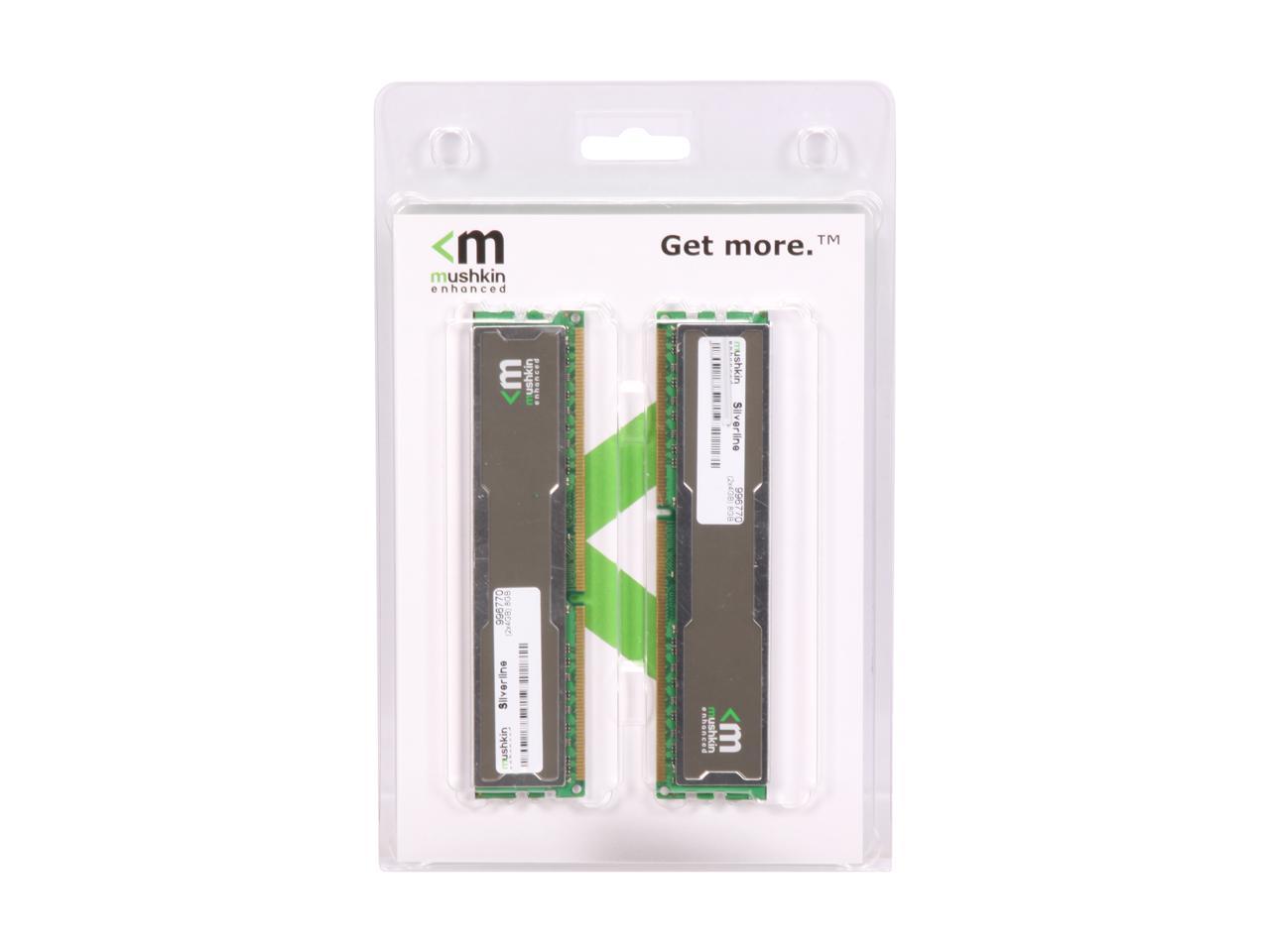 Mushkin Enhanced Silverline 8GB (2 x 4GB) DDR3 1333 (PC3 10666) Desktop Memory Model 996770