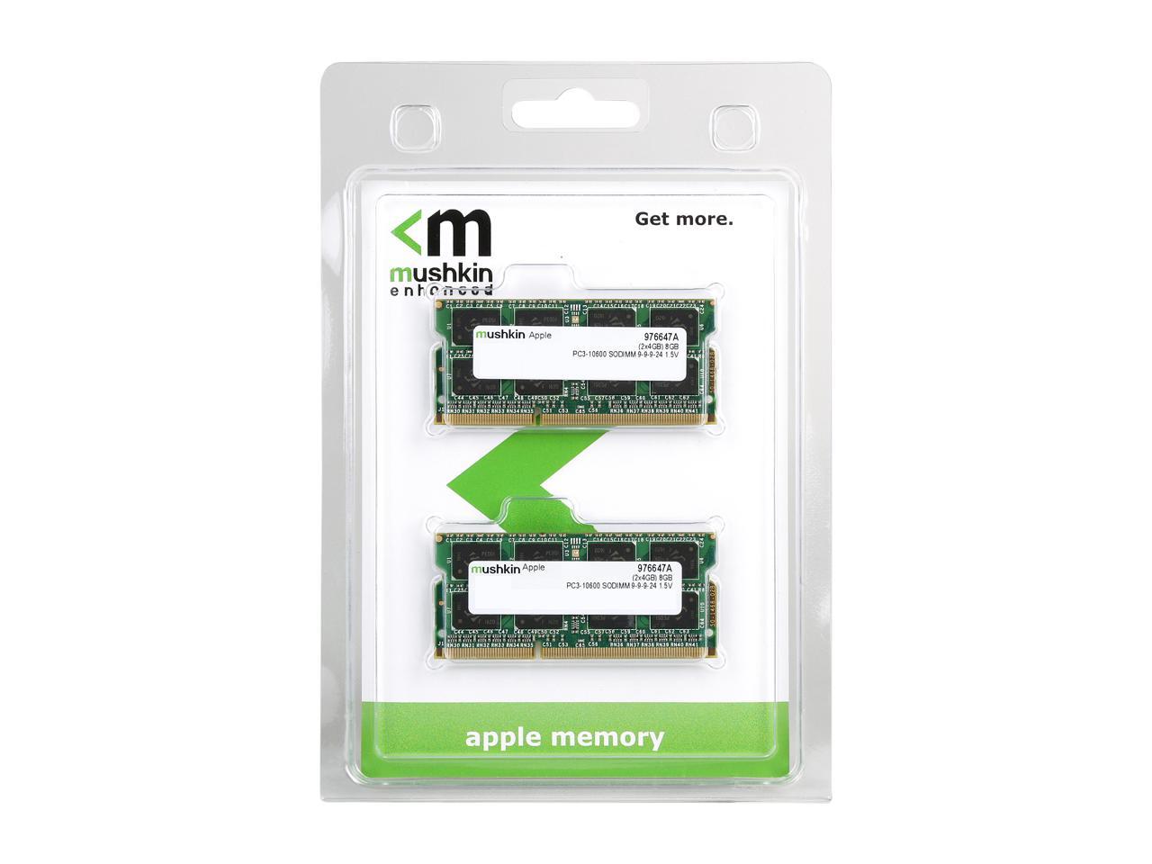 Mushkin 8GB (2 x 4GB) DDR3 1333 (PC3 10600) Memory for Apple Model 976647A