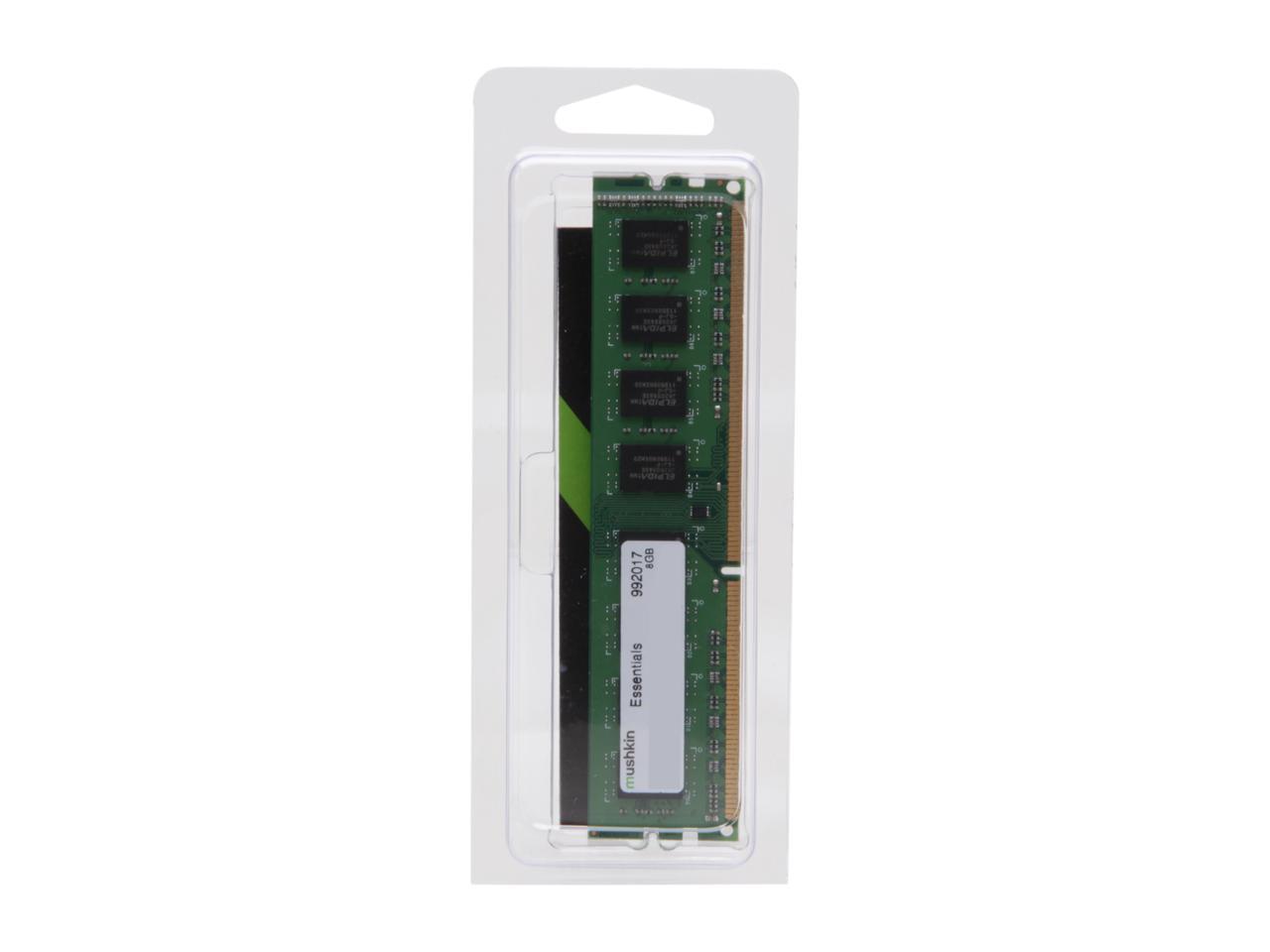 Mushkin Enhanced Essentials 8GB DDR3 1333 (PC3 10600) Desktop Memory Model 992017