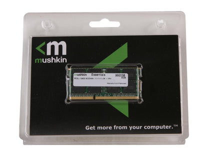 Mushkin Enhanced Essentials 8GB 204-Pin DDR3 SO-DIMM DDR3L 1600 (PC3L 12800) Laptop Memory Model 992038