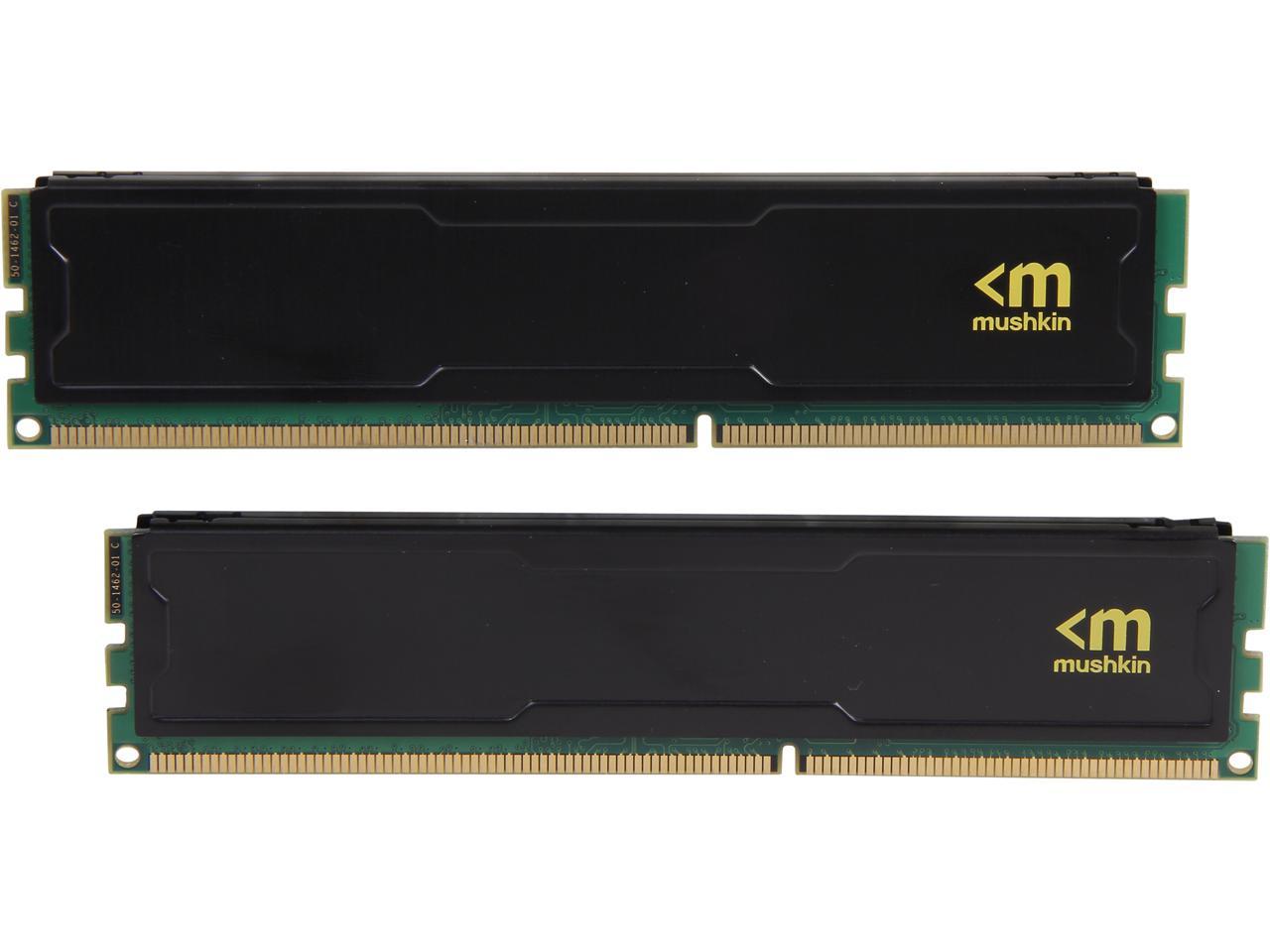 Mushkin STEALTH 8GB (2 x 4GB) 240-Pin DDR3 SDRAM DDR3 1600 (PC3 12800) Desktop Memory Model 996995S