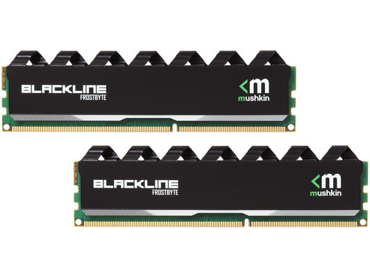 Mushkin Blackline 8GB (2 x 4GB) 240-Pin DDR3 SDRAM DDR3 2400 (PC3 19200) Desktop Memory Model 997092F