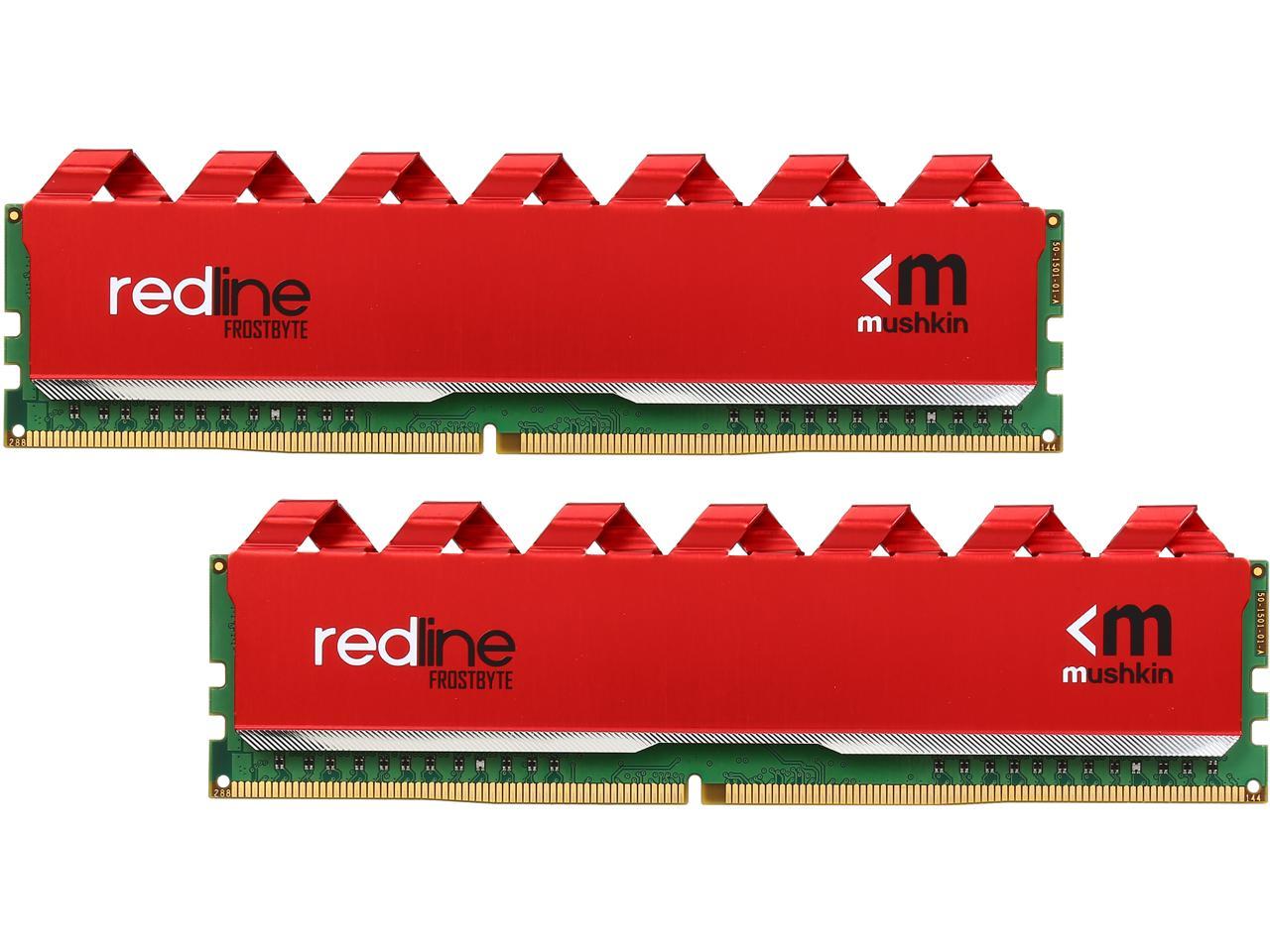 Mushkin Redline 8GB (2 x 4GB) 288-Pin DDR4 SDRAM DDR4 2666 (PC4 21300) Memory Model 997192F