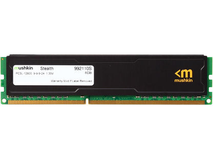 Mushkin Stealth 8GB 240-Pin DDR3 SDRAM DDR3L 1600 (PC3L 12800) Desktop Memory Model 992110S