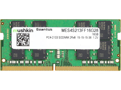 Mushkin Enhanced Essentials 16GB 260-Pin DDR4 SO-DIMM DDR4 2133 (PC4 17000) Laptop Memory Model MES4S213FF16G28