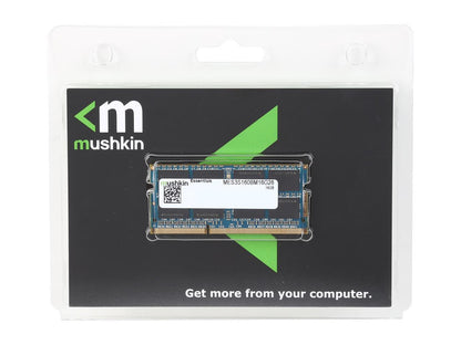 Mushkin Enhanced Essentials 16GB 204-Pin DDR3 SO-DIMM DDR3L 1600 (PC3L 12800) Laptop Memory Model MES3S160BM16G28