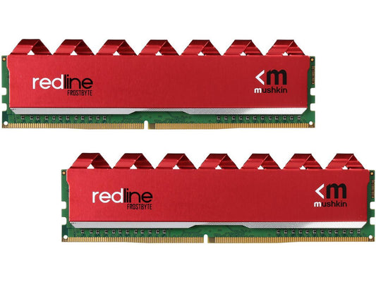 Mushkin Redline 16GB (2 x 8GB) 288-Pin DDR4 SDRAM DDR4 2666 (PC4 21300) Desktop Memory Model MRA4U266GHHF8GX2