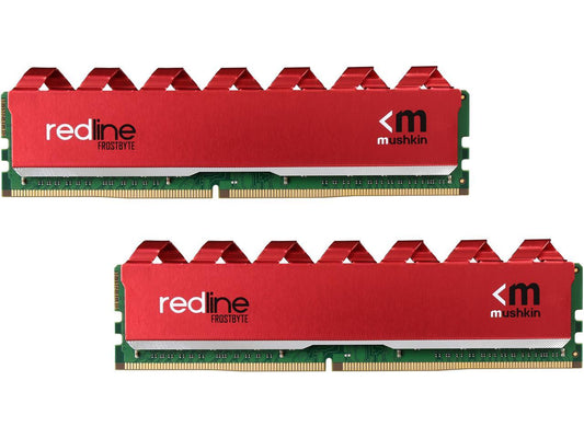 Mushkin Redline 32GB (2 x 16GB) 288-Pin DDR4 SDRAM DDR4 3000 (PC4 24000) Memory (Desktop Memory) Model MRA4U300JJJM16GX2