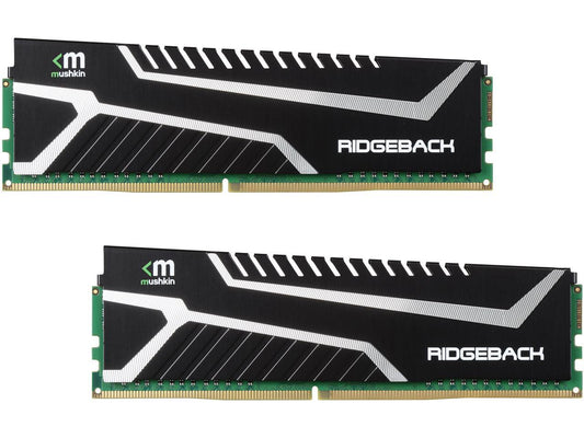 Mushkin Blackline 16GB (2 x 8GB) 288-Pin DDR4 SDRAM DDR4 2400 (PC4 19200) Desktop Memory Model MBB4U240FFFF8GX2