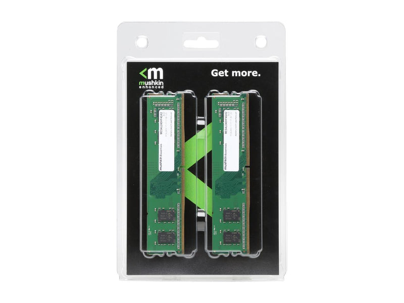 Mushkin Enhanced Essentials 8GB (2 x 4GB) DDR4 2400 (PC4 19200) Desktop Memory Model MES4U240HF4GX2