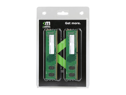 Mushkin Essentials 16GB (2 x 8GB) 288-Pin DDR4 SDRAM DDR4 2400 (PC4 19200) Desktop Memory Model MES4U240HF8GX2
