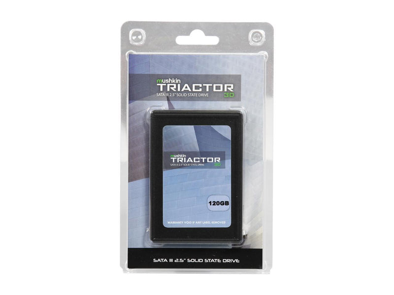 Mushkin Enhanced TRIACTOR 3DX 2.5" 120GB SATA III 3D TLC Internal Solid State Drive (SSD) MKNSSDTR120GB-3DX