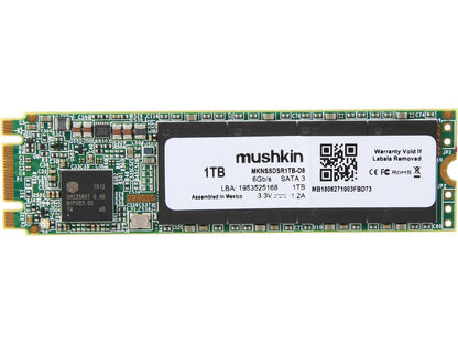 Mushkin Source M.2 2280 1TB SATA III 3D TLC Internal Solid State Drive (SSD) MKNSSDSR1TB-D8