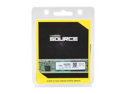 Mushkin Source M.2 2280 120GB SATA III 3D TLC Internal Solid State Drive (SSD) MKNSSDSR120GB-D8