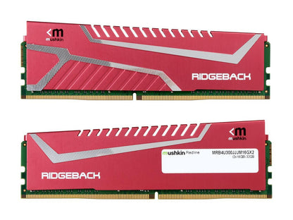 Mushkin Redline 32GB (2 x 16GB) 288-Pin DDR4 SDRAM DDR4 3600 (PC4 28800) Desktop Memory Model MRB4U360JNNM16GX2