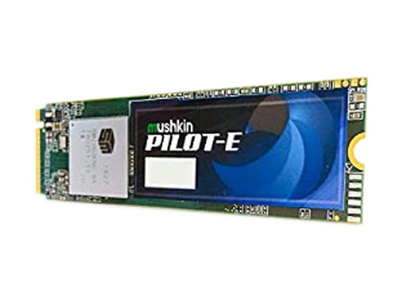 Mushkin Pilot-E M.2 2280 250GB PCIe Gen3 x4 NVMe 1.3 3D TLC Internal Solid State Drive (SSD) MKNSSDPE250GB-D8