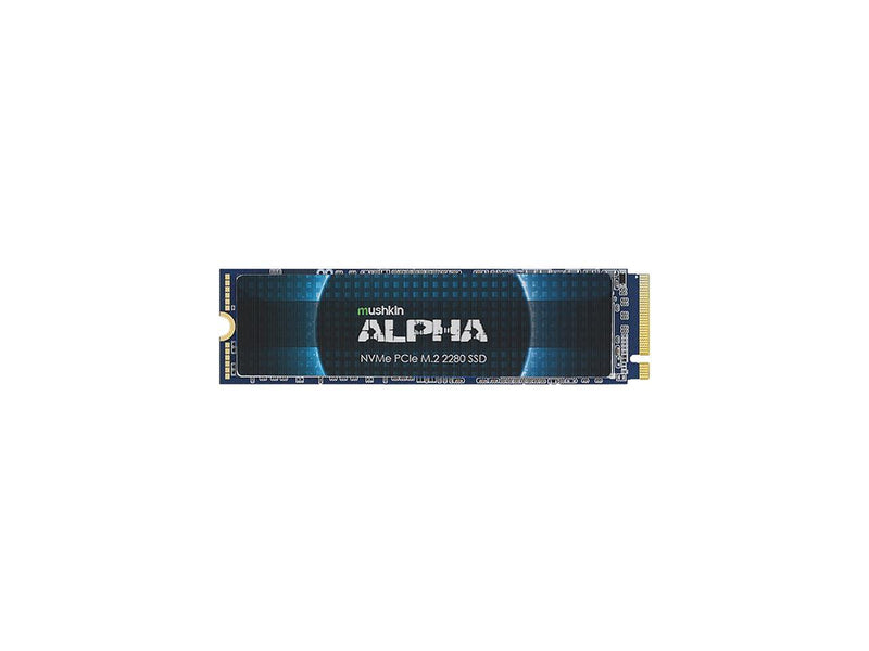 Mushkin ALPHA M.2 2280 4TB PCI-e Gen3 x4 NVMe 1.3 3D NAND Internal Solid State Drive (SSD) MKNSSDAL4TB-D8