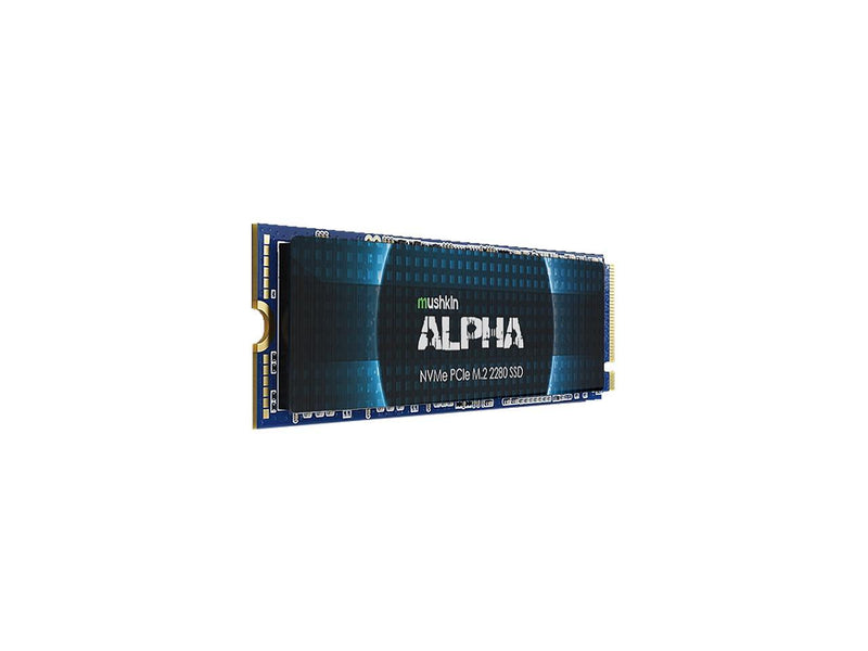 Mushkin ALPHA M.2 2280 4TB PCI-e Gen3 x4 NVMe 1.3 3D NAND Internal Solid State Drive (SSD) MKNSSDAL4TB-D8