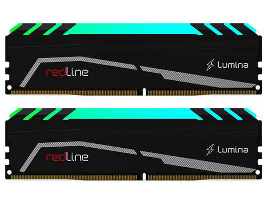 Mushkin Enhanced RGB Redline 32GB (2 x 16GB) 288-Pin PC RAM DDR4 3200 (PC4 25600) Desktop Memory Model MLA4C320GJJM16GX2
