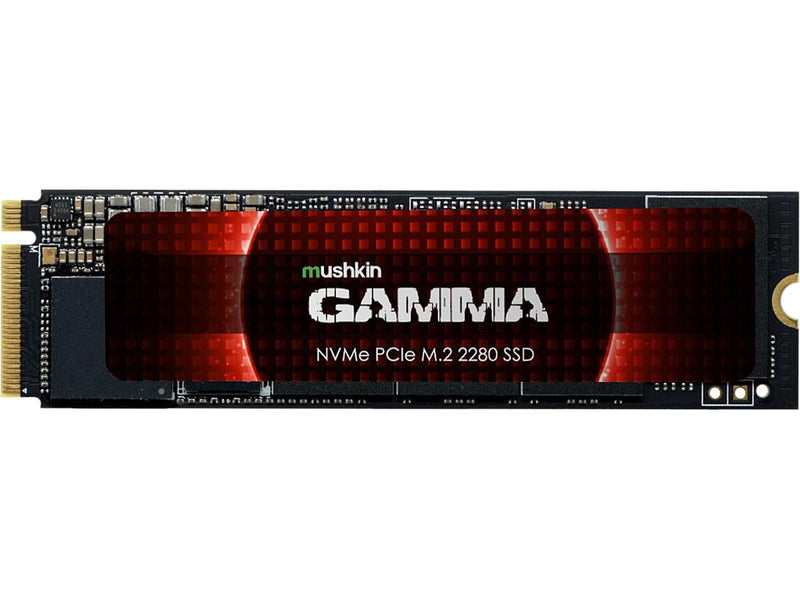Mushkin Gamma M.2 2280 1TB PCIe Gen4 x4 NVMe 1.3 3D QLC Internal Solid State Drive (SSD) MKNSSDGA1TB-D8